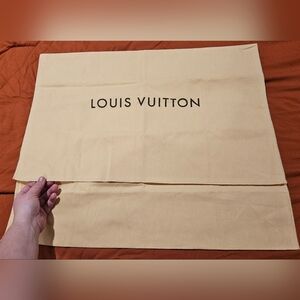 Louis Vuitton XL Envelope Dust Bag 24"x21" Neverfull GM Keepall